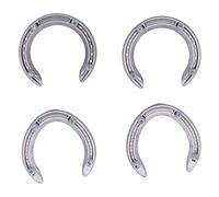 Qukaim Estribos de seguridad ligeros galvanizados de acero inoxidable, diseño antideslizante, ideal para entrenamiento y carreras, 5.5 x 5.5 x 2.5 pulgadas