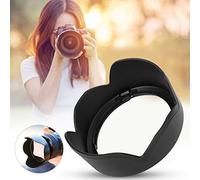 Qukaim EW-53 - Parasol de plástico para lente de cámara Canon EOS M10 EF M 15-45 mm f 3.5-6.3 SM, parasol de objetivo, pantalla de lente de cámara, diseño ligero