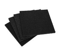 Qukaim Filtro de carbón activado para gatos, filtro de caja de arena para gatos, 4 filtros higroscópicos de fibra de carbono activada para control de olores de mascotas, compatible con la mayoría de