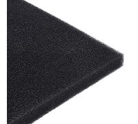 Qukaim Filtro de esponja de algodón bioquímico negro grueso para pecera, filtro de algodón bioquímico, filtro de acuario para agua dulce y salada, 10 x 5 cm, adecuado para varios tamaños de tanque