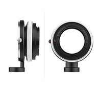 Qukaim FOTGA - Anillo adaptador de montaje de lente inclinable de metal, compatible con lentes Canon EOS EF para cámaras NEX-7/NEX-5/NEX-5C/NEX-3 E Mount Mirrorl