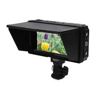 Qukaim Fotga C50 - Monitor de cámara IPS de 5 pulgadas, 3DLUT/forma de onda/vector, entrada y salida HDMI 3G SDI/4K, monitor de campo de pantalla táctil para cámaras