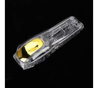 Qukaim Funda protectora para cortadora de pelo, cubierta protectora para cortador de pelo eléctrico, transparente
