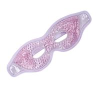 Qukaim Gel Bead - Paquete de ojos reutilizable con cuentas de gel, compresa fría y caliente para terapia ocular, paquete de ojos de hielo para spa para ojeras, morado