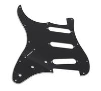 Qukaim Golpeador de guitarra eléctrica para zurdos, placa de arañazos de 11 agujeros para práctica y actuación, GSSS47, se adapta a varios modelos de guitarra
