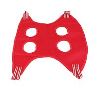 Qukaim Hamaca para perros, bolsa de sujeción para perros, juego de 10 piezas, bolsa de retención transpirable con cortaúñas y peine para cachorros y gatos, rojo, suministros de aseo para mascotas
