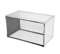 Qukaim Jaula de malla para insectos de invernadero, 42 x 42 x 77 cm, jaula de cría para mariposas e insectos, hábitat de plantas de invernadero, jaula de insectos duradera, uso en exteriores