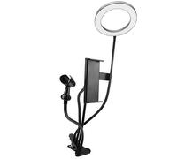 Qukaim Juego de 2 luces LED de video de 15 W, brillo ajustable bicolor, CRI95, fuente de alimentación USB, trípode extensible, filtros de color, resistente al agua hasta 60 m para vlog y fotografía