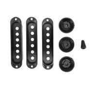 Qukaim Juego de 2 perillas triangulares para guitarra eléctrica, panel de luz LED triangular, RGB con sincronización de música USB, luz inteligente para el hogar con triple método de control para