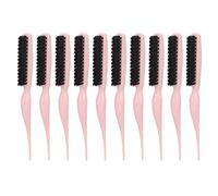 Qukaim Juego de 8 peines en forma de Z, cepillo para desenredar el cabello de dientes anchos, 9 filas de dientes desmontables, cepillo de diseño ergonómico para peinar la espalda, herramientas