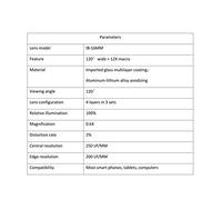 Qukaim Juego de lentes 2 en 1 de 16 mm de ancho + lente macro de 12X, kit adicional de lente de cámara de teléfono con clip, lente de cámara HD compatible con la mayoría de teléfonos inteligentes