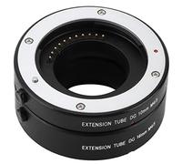 Qukaim Juego de tubos de extensión macro, anillos de tubo adaptador de disparo cercano de enfoque automático de 10 mm y 16 mm, soporte M4/3 para objetos pequeños, acorde de lente macro, acory de