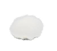 Qukaim Lavalier Wind Muff Lavalier - Orejera de viento para micrófono, cubierta de micrófono de solapa de 0,5 cm, ideal para grabación y entrevistas al aire libre, color blanco