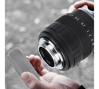 Qukaim Lente de circuito cerrado de TV de 50 mm f/1.4, cámara de fotografía, compatible con cámaras CCTV, lente de cámara de TV, ideal para vigilancia y monitoreo