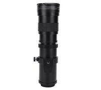 Qukaim Lente de zoom teleobjetivo súper manual F/8.3-16 de 420-800 mm para cámaras SLR, ideal para fotografía de larga distancia, lente de zoom telefoto