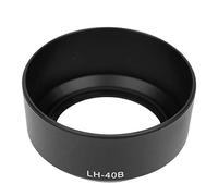 Qukaim LH-40B - Parasol portátil de plástico para lente de cámara Olympus M.ZUIKO 45 mm f1.8, parasol de lente negro, pantalla de lente, acory de cámara