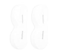 Qukaim Máscara de ojos 200 unidades, desechables, de algodón, ultradelgada, papel para el cuidado de los ojos, 20 x 8 cm, ideal para spa y uso doméstico