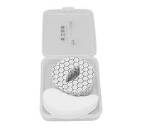 Qukaim Máscara de ojos de papel desechable de grafeno, paquete de 100, hojas de máscara de ojos de seda para el cuidado de la piel, uso en salón de belleza, tela 100% no tejida
