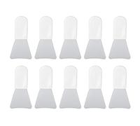 Qukaim Mascarilla facial para el cuidado de la piel, cubierta de mesa de salón de belleza, fibra química, spa, masaje, colcha, 90 x 200 cm, morado, 10 unidades de silicona para aplicar máscaras