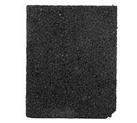 Qukaim Material de filtro para pecera, almohadilla de filtro de acuario, alfombrilla de eliminación de olores de carbón activado para agua dulce y agua de mar, 12,5 x 10 x 2 cm, material de filtro de