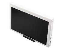 Qukaim Pantalla secundaria IPS tipo C de 5 pulgadas, pantalla secundaria IPS tipo C, pantalla USB de 5 pulgadas, mini monitor de computadora, compatible con CPU, GPU, RAM, HDD, blanco, diseño compacto