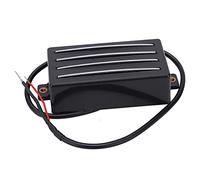 Qukaim Pastillas de guitarra querubín G-Tone GT-6, preamplificador de guitarra acústica, ecualizador de ecualizador de 3 bandas, sintonizador LCD con reverberación, retardo, coro, efectos anchos,