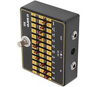 Qukaim Pedal de efectos de guitarra ecualizador deslizante de 10 bandas, pedal de efectos de modulación, amplificador de sonido para guitarra eléctrica, acory de guitarra