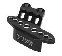 Qukaim Placa protectora de cadena para motocicleta, accesorio de aleación de aluminio, protector de cadena para LOSI 1/4 Promoto MX, color negro