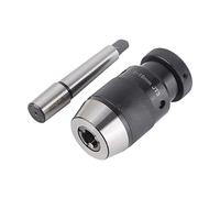 Qukaim Portabrocas de vástago recto JT3 PrO Series, portabrocas de 1 a 16 mm con eje de vástago recto JT3 MT2 para máquinas CNC, herramientas de precisión, construcción resistente