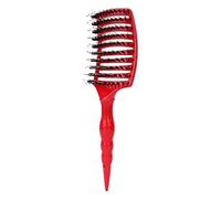 Qukaim Profional - Peine profesional para el cabello, cepillo de peluquería para masaje, herramienta de peinado, rojo, cubierta de cortadora de pelo, cubierta de cortador de pelo, cubierta de