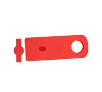 Qukaim PU585 - Funda de silicona para cámara de acción Ricoh Theta SC2, funda protectora con cubierta de lente de silicona, color rojo, compatible con cámaras de acción 360