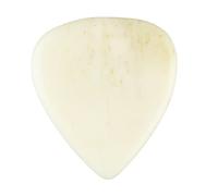 Qukaim Púa de guitarra acústica, hueso de buey antideslizante, fácil de tocar para guitarras acústicas y eléctricas, ideal para actuaciones, diseño plano y cóncavo