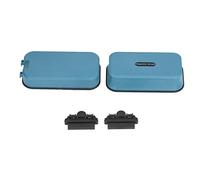 Qukaim Rascador de algas para peceras, limpiador de cristales para peceras, multiusos de doble cara, magnético flotante con raspador ordinario, ideal para limpieza de acuarios, 1 juego