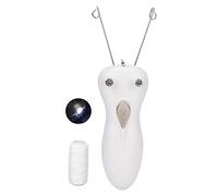 Qukaim Recortadora de vello facial, juego de 5 piezas desechables para calentador de salón de belleza, raspador aplicador reutilizable de silicona, herramientas portátiles de depilación para salón en