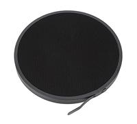 Qukaim Rejilla reflectora ligera de aleación de aluminio de 10°, 16,8 cm de diámetro, cubierta estándar para luz de video, acabado negro