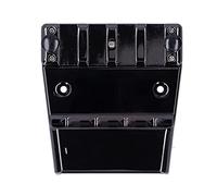 Qukaim Sistema de puente de trémolo para guitarra, puente de guitarra de 4 cuerdas, aleación de acero inoxidable, cola dura fija para reparación, sistema de puente de trémolo de guitarra, montaje de
