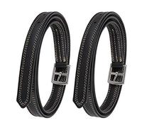 Qukaim Snaffle Bits - Llavero Pelham de aleación de zinc, un solo conector, nudo de llave de caballo, llavero de puntas ecuestres, 11,4 x 3,8 cm, negro, ideal para los amantes de los caballos