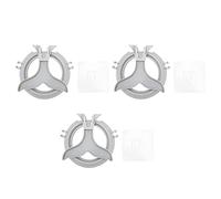 Qukaim Soporte adhesivo para secador de pelo montado en la pared, 3 soportes adhesivos para secador de pelo en forma de ballena, diseño impermeable para baño, soporte para cenicero colgante de pared,