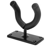 Qukaim Soporte de pared para guitarra, diseño de tubo de esponja de metal, soporte para instrumento de bajo acústico eléctrico, gancho versátil para violín y columpio de pared para ukelele, fácil