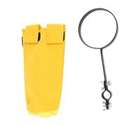 Qukaim Soporte para baquetas de batería, tela Oxford impermeable de gran capacidad con abrazadera para tocar, WH03 amarillo, soporte para baquetas para músicos y bateristas