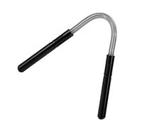 Qukaim Spring Bend - Depiladora de vello facial de resorte, herramienta de enhebrado de belleza de acero inoxidable para depilación facial, herramienta de resorte, color negro