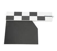 Qukaim Tabla de tablilla de director de cine, tablero de densidad para accesorios fotográficos, negro, 12 x 10 pulgadas, ideal para hacer películas y fotografía