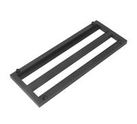 Qukaim Tablero de pedal de efecto de guitarra eléctrica, tablero de efectos de guitarra de aleación de aluminio con funda de transporte, diseño ligero y portátil para músicos y artistas