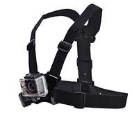 Qukaim Telesin - Correa ajustable para el pecho para Hero 5/4/3+/3, arnés de montaje en pecho para deportes, compatible con cámaras