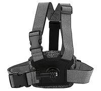 Qukaim TELESIN - Correa de montaje en el pecho para cámara de acción, arnés ajustable para cámaras duales, soporte para cinturón de pecho de cámara, arnés de montaje de cámara, ideal para actividades