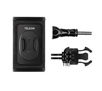 Qukaim Telesin - Soporte de clip para cámara de acción, compatible con OSMO Pocket, Hero 8/7/6/5, cámaras deportivas, diseño compacto, fácil instalación