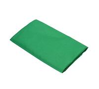Qukaim Telón de fondo verde Profional de 3 x 6 m, tela de poliéster y algodón lavable, diseño de costura de una sola pieza para fondo de fotografía de estudio, 10 x 20 pies