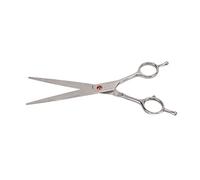 Qukaim Tijeras de corte recto para mascotas y conejos, ideal para recortar, 15,2 cm de largo, acero inoxidable, calidad profesional
