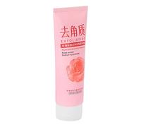 Qukaim Tratamiento exfoliante gel exfoliante de 120 g, exfoliante hidratante con extracto de rosa, control de aceite, limpieza profunda de poros, tratamiento exfoliante, removedor de cutículas suave