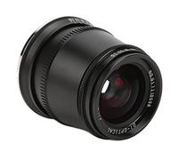 Qukaim TTArtisan - Lente gran angular F1.4 de 17 mm para montaje E APSC, lente de enfoque manual para A6400 A6600, diseño compacto, montaje F1.4E de 17 mm, lente fija